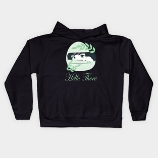 Hello there female design Kids Hoodie